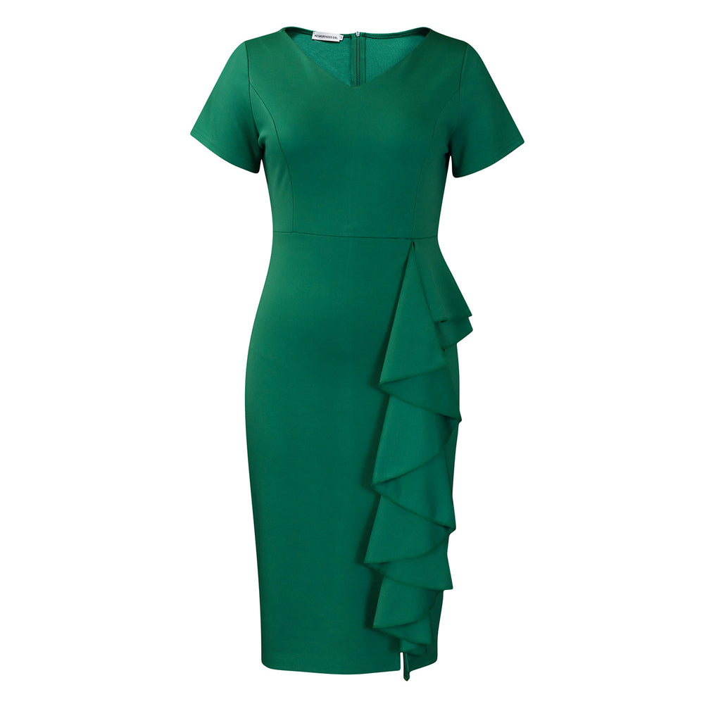 D3317plus size women's clothing  new arrivalfashioneleganteleganceruffles african dress