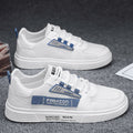 Winter men's lightweight mesh sneakers - breathable, anti-odor, casual white sneakers with soft soles