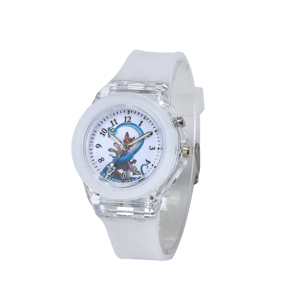 New zootopia 2 cartoon luminous watch - perfect gift for kindergarten and elementary school students - glow-in-the-dark toy analog watch