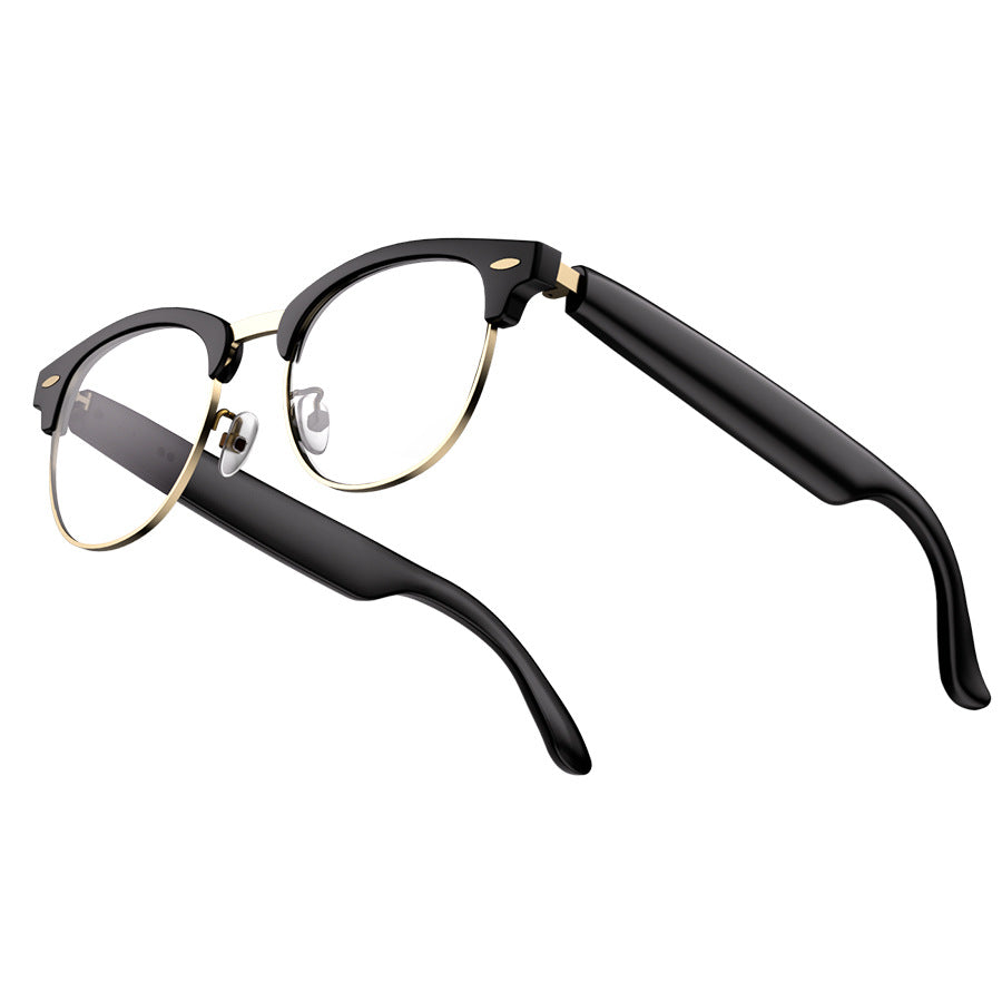Hyundai modern sg12pro bluetooth smart ai translation glasses simultaneous interpretation black technology can listen to songs and make calls