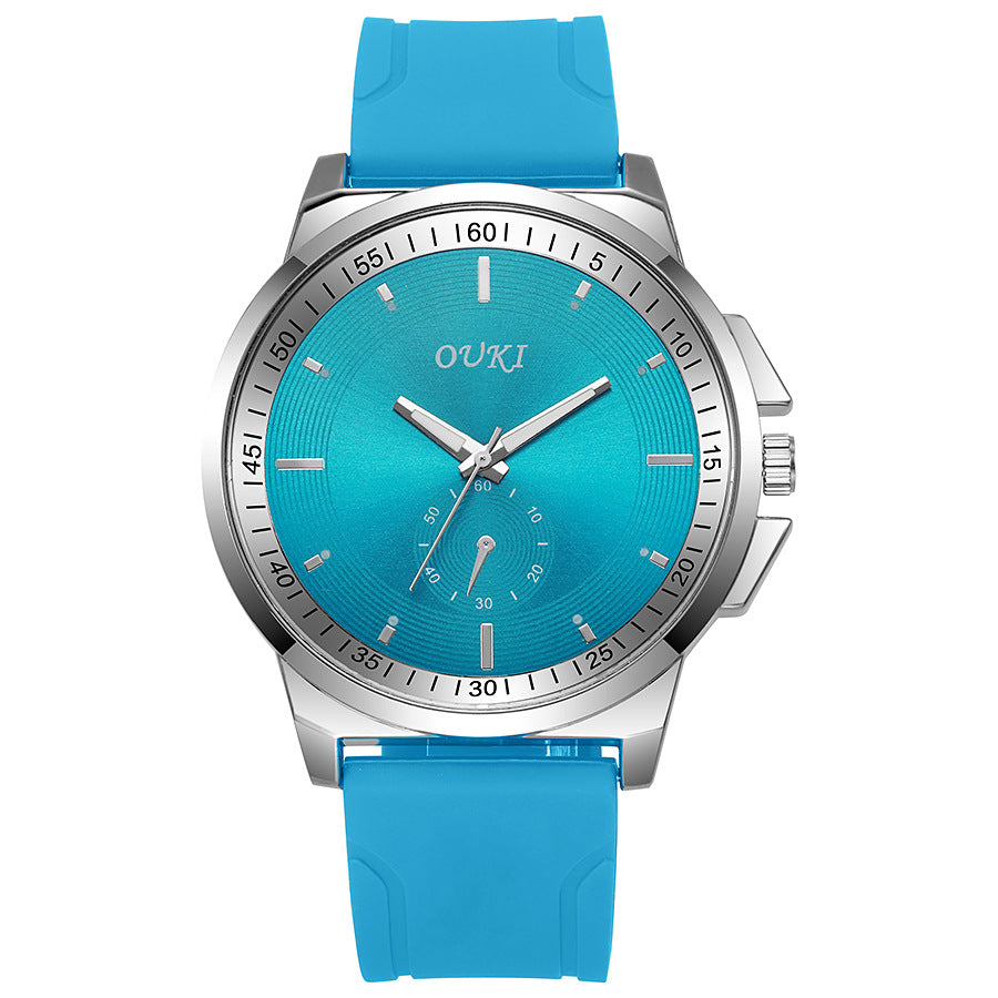 Ouki new men's watch - cross-border hot seller, men's quartz watch, round fashion watch, wholesale men's watches
