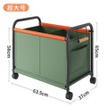 Storage basket under desk backpack organizer snack basket mobile toy storage cart office desk organizer