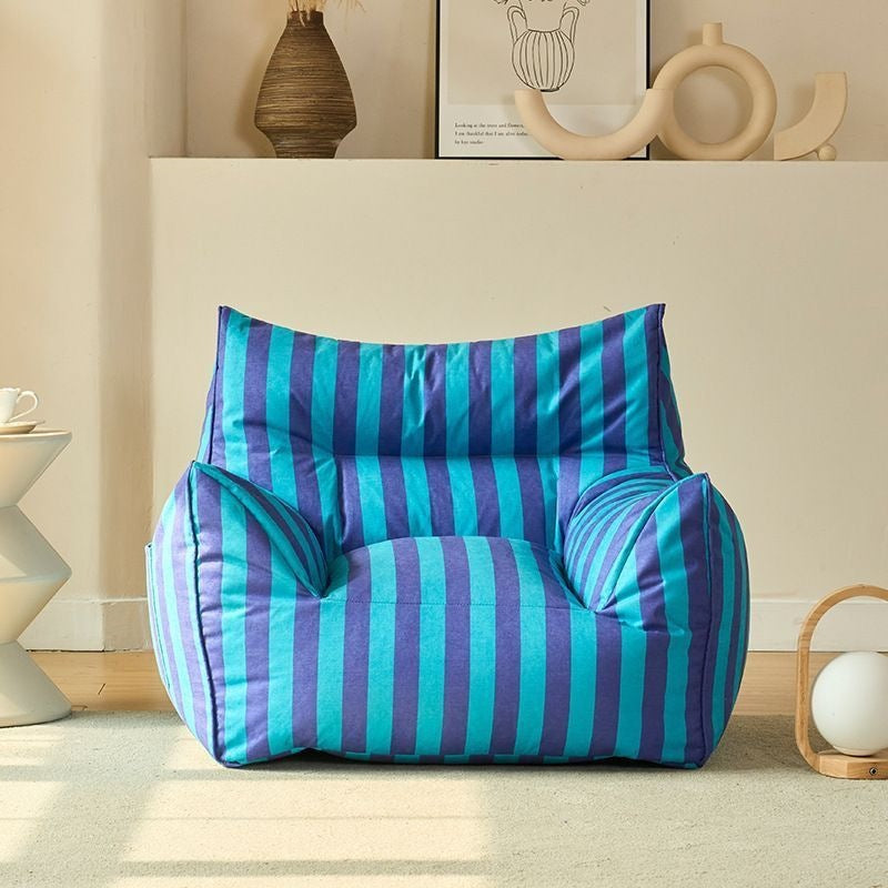 Influencer-approved dopamine lounger: double-sized, reclining bean bag sofa - perfect for renters, dogs, and relaxing on your balcony
