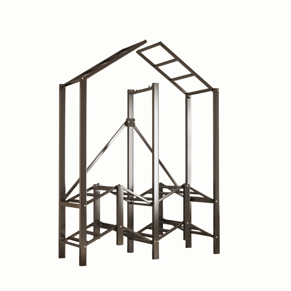 Stereo folding wardrobe, installation-free cloth wardrobe, for home bedroom, strong and durable, simple wardrobe, steel frame storage wardrobe