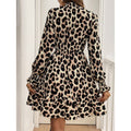summer european and american cross-border trade style long-sleeved dress