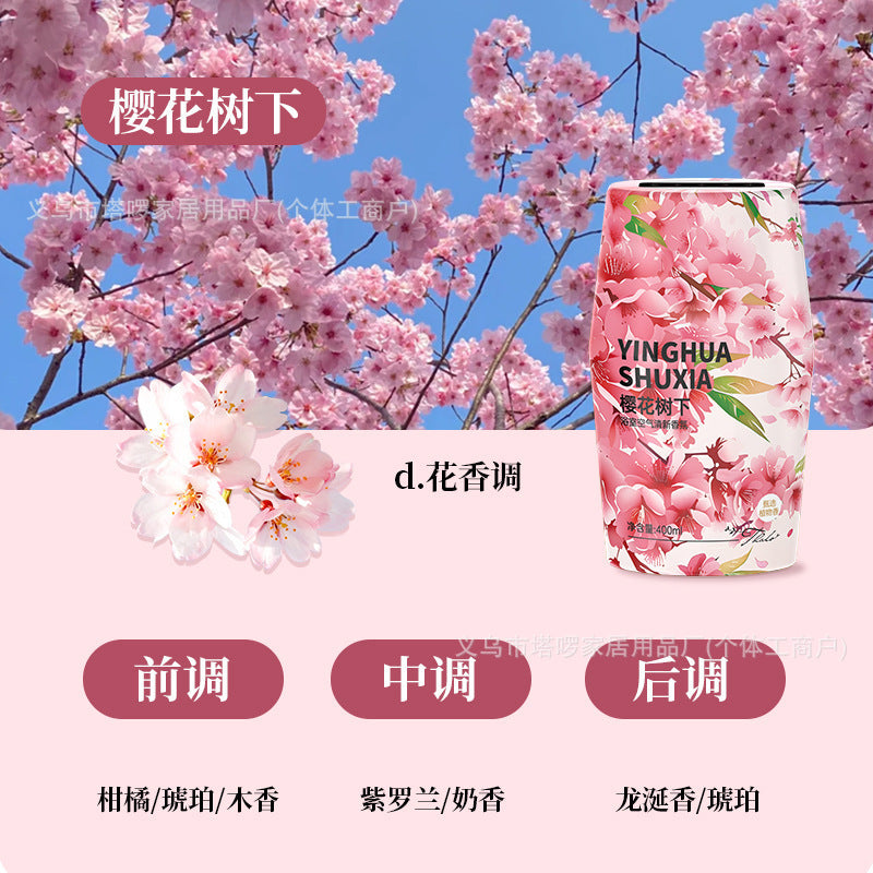 Hotel aromatherapy car home dual-purpose bathroom fragrance large capacity restroom toilet odor eliminator air freshener