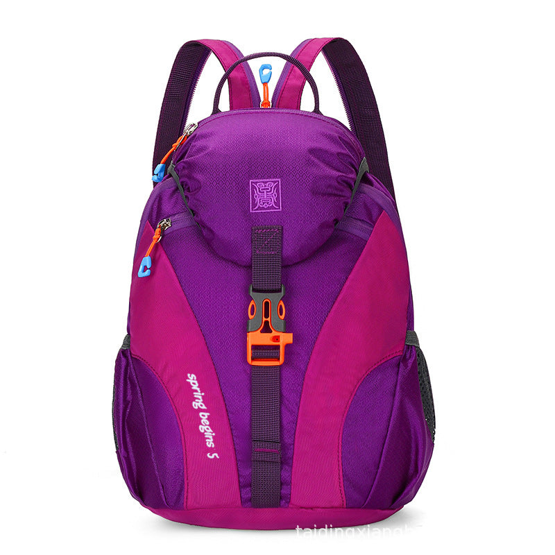 Source factory custom shoulder outdoor mountaineering OEMLOGO running sports backpack cycling bag lightweight