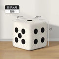 For home door shoe changing stool dice small stool creative stool lambswool living room door foot stool sieve small stool