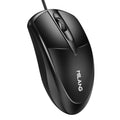 Miwolf t20 wired keyboard and mouse combo - desktop, laptop, and all-in-one pc compatible - business office keyboard and mouse set