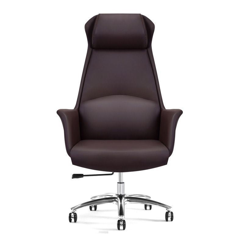 Casual chair, comfortable ergonomic chair, conference computer chair, business leather chair, office chair, live broadcast, home study, no