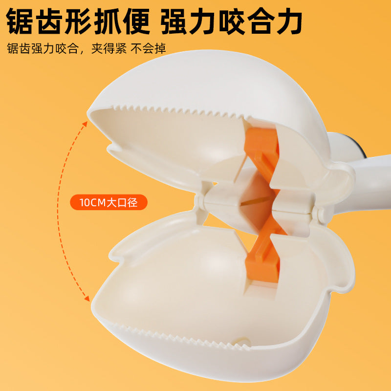 Pet dog cat dog walking toilet dog poop shovel outdoor toilet clip easy to clean built-in garbage bag