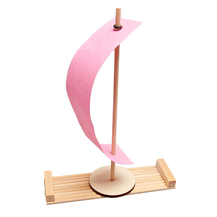 Raft boat technology small production creative small invention science small experiment handmade DIY toy work material
