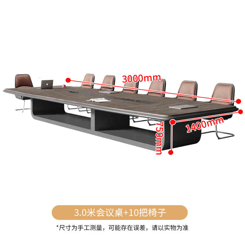 Saint li office conference table bench - minimalist modern large bench training table - negotiation office furniture