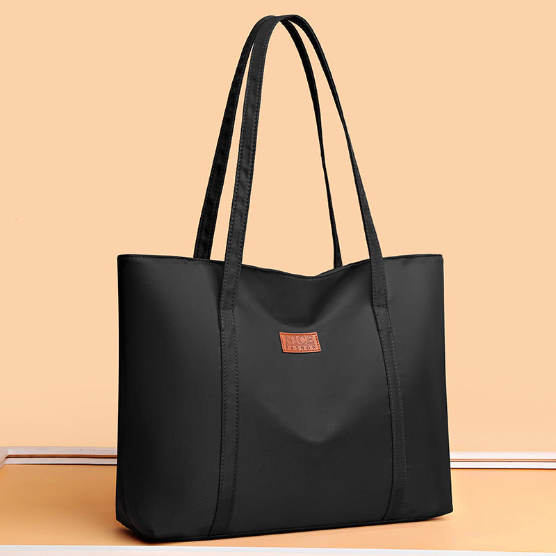 New women's tote bag - large capacity oxford cloth, minimalist & stylish handbag, shoulder bag, mom bag - dropshipping available