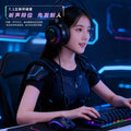 Colorful h500 over-ear gaming headset with microphone, 7.1 surround sound usb headphones
