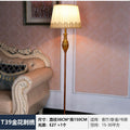 American light luxury crystal floor lamp living room coffee table scandinavian styleretro copper floor lamp vertical bedroom bedside lamp