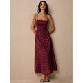 fashionnew arrivalfashionelegant strap elegantcasual vacation long suspender dress