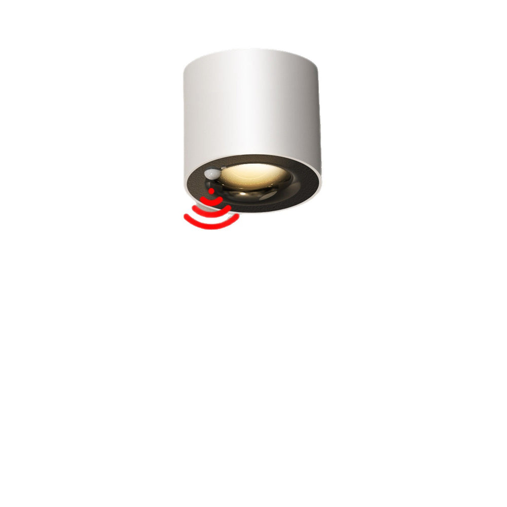 Surface-mounted human body sensor light for home corridor aisle light entrance entrance light corridor downlight infrared ceiling spotlight