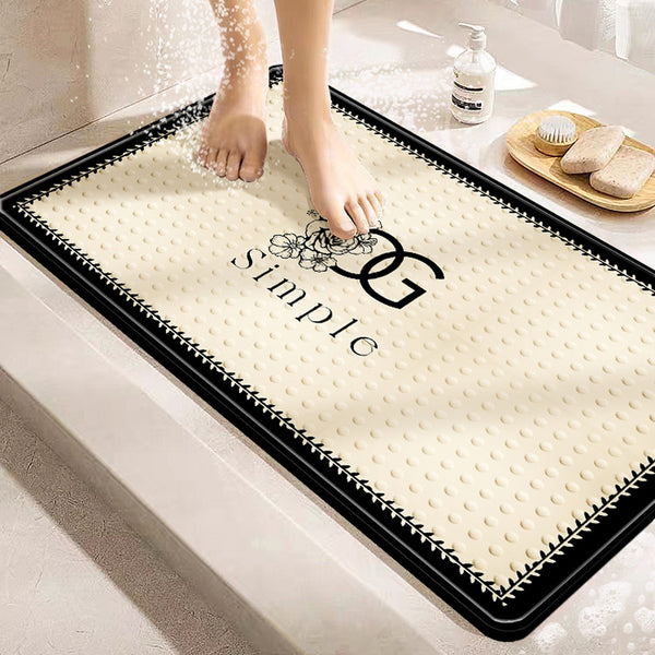 French Xiaoxiangfeng shower room household toilet children's bath toilet floor mat bathroom suction cup non-slip and anti-drop mat