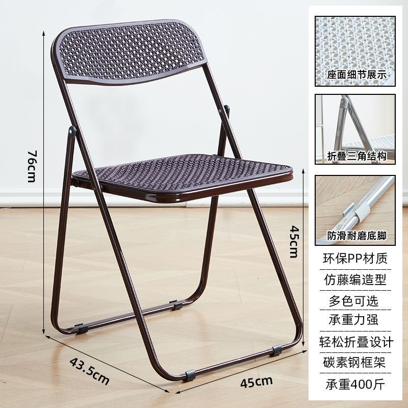 Casual foldable chair transparent crystal photo chair scandinavian acrylic fashion popular makeup stool backrest dining chair
