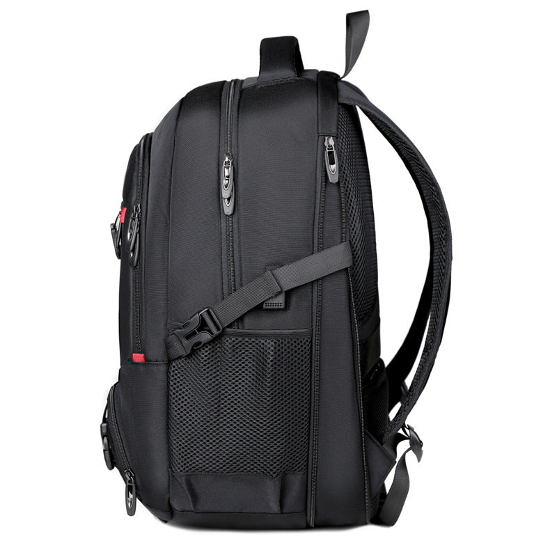 Cross-border Multifunctional Business Backpack Large Capacity Expansion Double Backpack Men's Leisure Travel Backpack Luggage