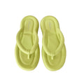 Eva flip-flops women's summer outwear 2025 new arrivalcasual soft thick sole flip-flops beach sandals can plaid