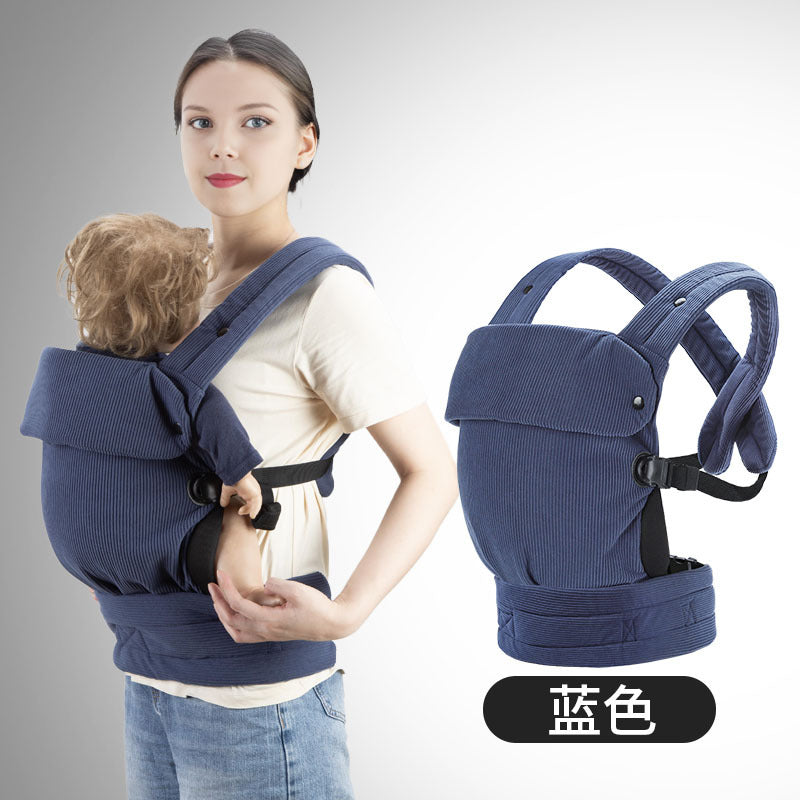 baby carrier, baby backpack, front and rear pure cotton multifunctional kids baby carrier, baby carrier, waist stool