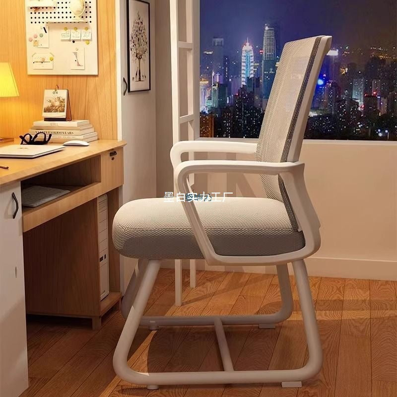 Computer chair comfortable sedentary office seat backrest study dormitory college student desk meeting office chair