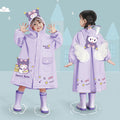 Kids' raincoat - new  design for boys and girls, ages 3-10. perfect for school, with backpack space