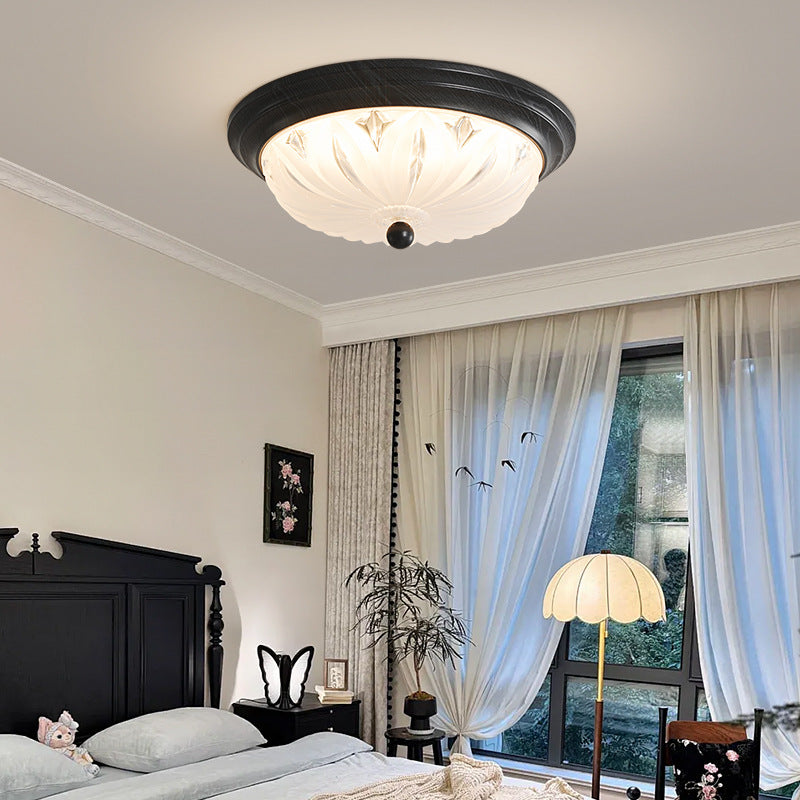 American rural ceiling light balcony aisle light entrance corridor entrance light simple pastoral wrought iron led ceiling light