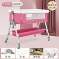 White tube splicing bed pink-urinal style