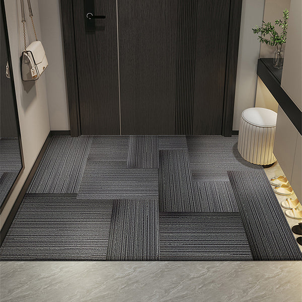 Household non-slip rubbing foot mats, entrance mats, door entry mats, dirt-resistant and wear-resistant shoe changing floor mats, high-end home mats