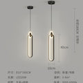 New trendy bedside pendant light, creative and unique wall lamp for bedroom, living room tv background wall, hanging wire lighting fixture