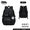 Jeep boys' backpack - new 2026 model for elementary school students (grades 3-6) - lightweight, spine-protecting school bag for girls and boys