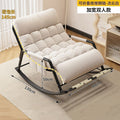 Rocking chair double recliner for home lazy chair plaid reclining living room rocking chair popular casual adult sofa chair