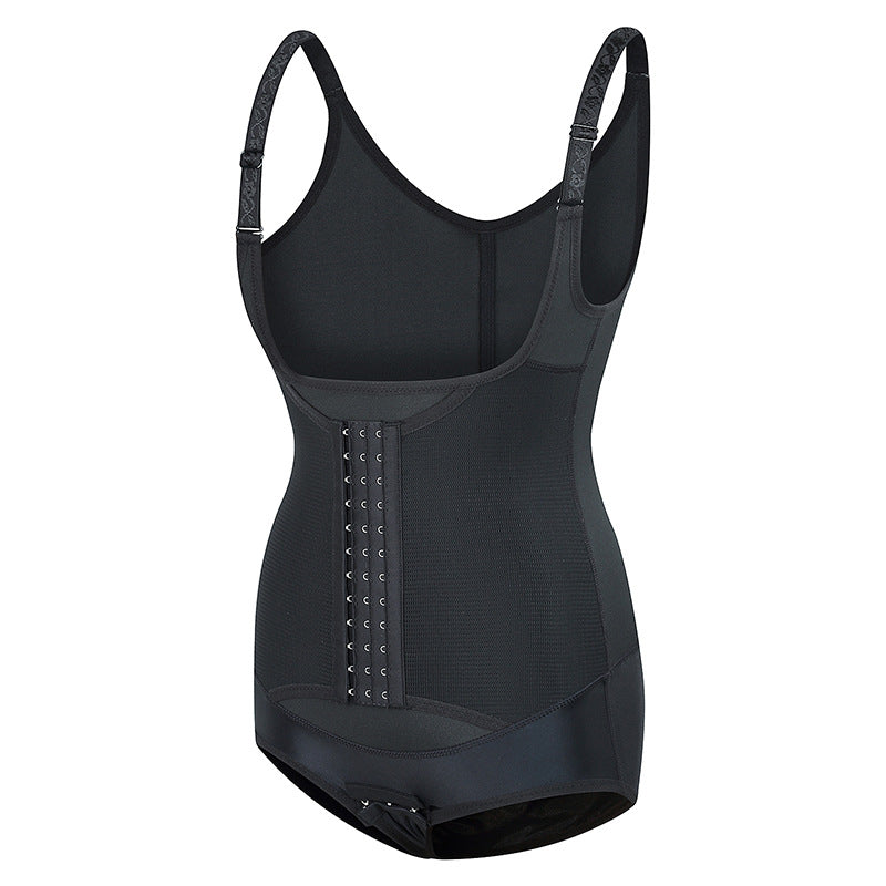 Butt shaperplus size breast support corset body shaping waist suspender jumpsuit waist lifting butt tops