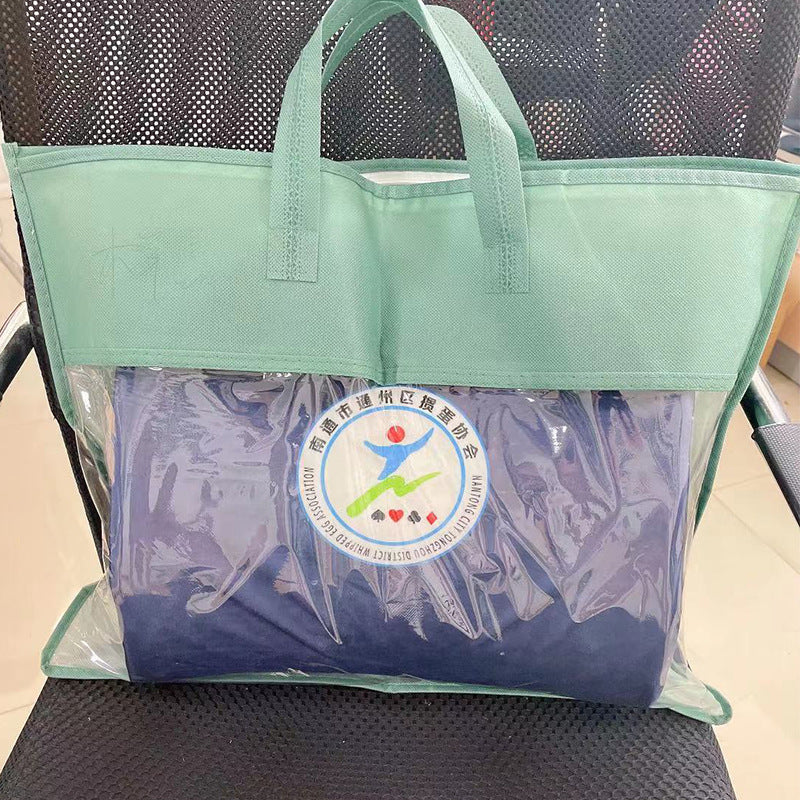 Customized sponge cushions with customized corporate logo gifts memory foam pillows office waist cushions