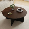 Small round table casualscandinavian round tea table design living room small apartment bedroom modern coffee table artificial board without frame