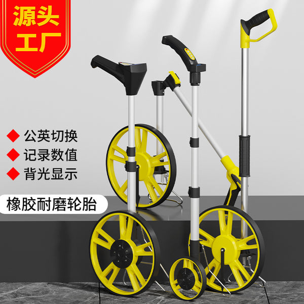 Bangte mechanical ranging wheel outdoor digital display hand-pushed roller measuring wheel electronic rangefinder meter engineering ruler