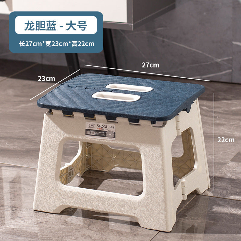 Foldable stool, thickened adult chair, portable home & outdoor camping chair, handheld durable student chair