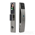 Palm vein smart lock 3d face recognition smart door lock rental house password lock wooden door fingerprint lock graffiti intercom
