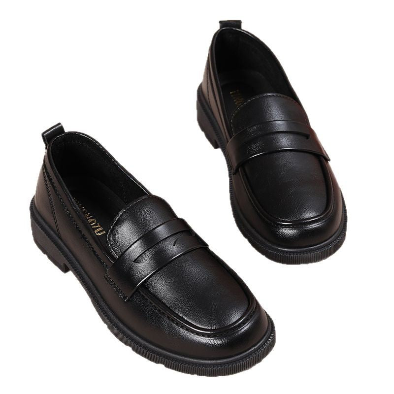 2025 soft-soled comfort shoes for women: new spring/autumn flat shoes for middle-aged and elderly women, non-slip leather loafers