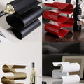 Wine rack - nordic modern light luxury creative tabletop display, cabinet interior storage ornament, metal high-end living room decoration