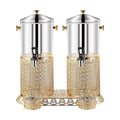 Commercial stainless steel self-service beverage dispenser, 8l european-style cold drink & juice machine, hotel & restaurant water dispenser