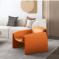 Balcony italian chair reception casual single sofa living room special-shaped creative m-shaped crab chair tiger chair