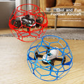 Yl16 remote control football drone with night navigation lights - anti-collision, drop-resistant, kids' light-up model aircraft toy