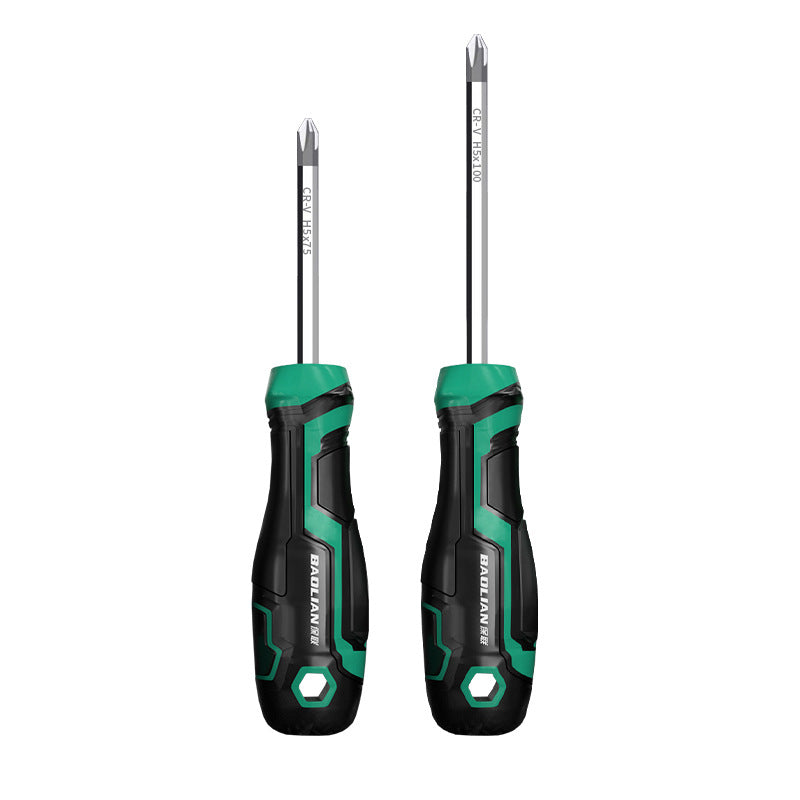Air conditioning dual-purpose screwdriver for maintenance and maintenance, fluorine collection, angle valve, hexagonal cross screwdriver, strong magnetic and high-hardness screwdriver