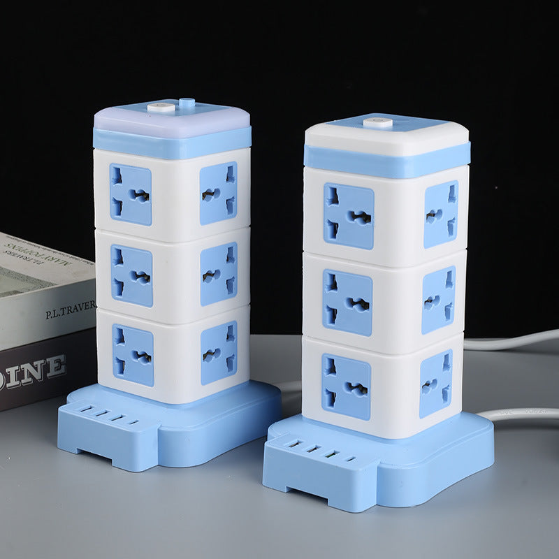 3m british standard hong kong vertical socket computer multi-function power strip universal international neutral power strip american standard european standard