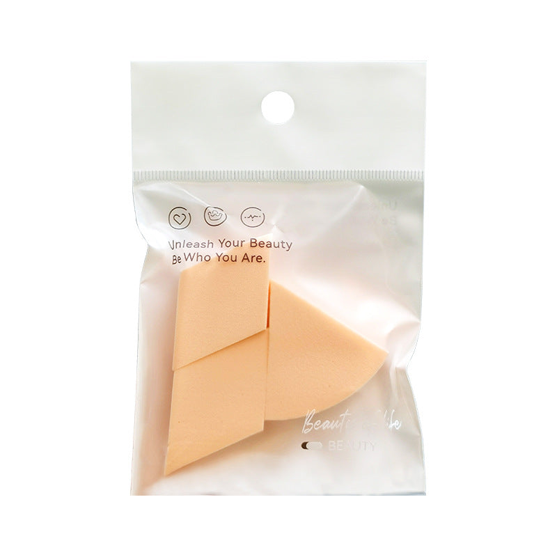 Keqi new arrival special-shaped powder puff, wet and dry dual-use makeup puff, no powder set, portable marshmallow puff, hot style