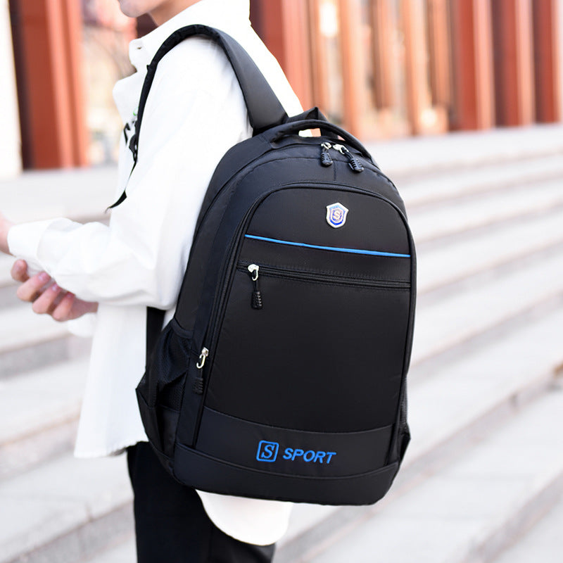 Outdoor Large Capacity Travel Backpack Trend Men's Business Backpack Computer Bag Backpack Student School Bag